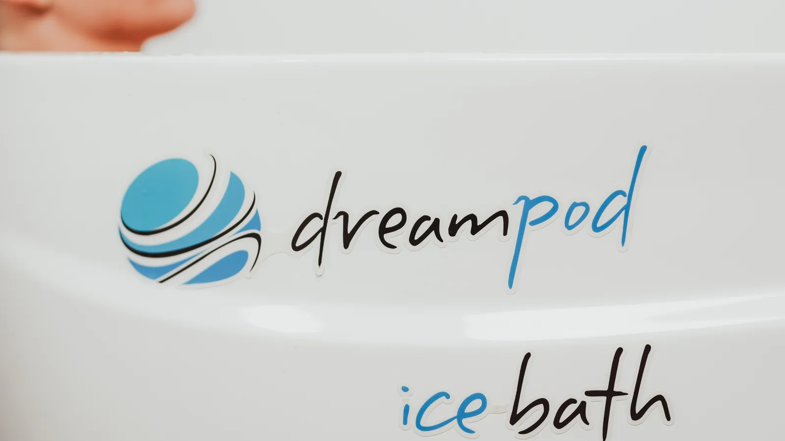 Woman immersed in a Dreampod ice bath at Davaar House