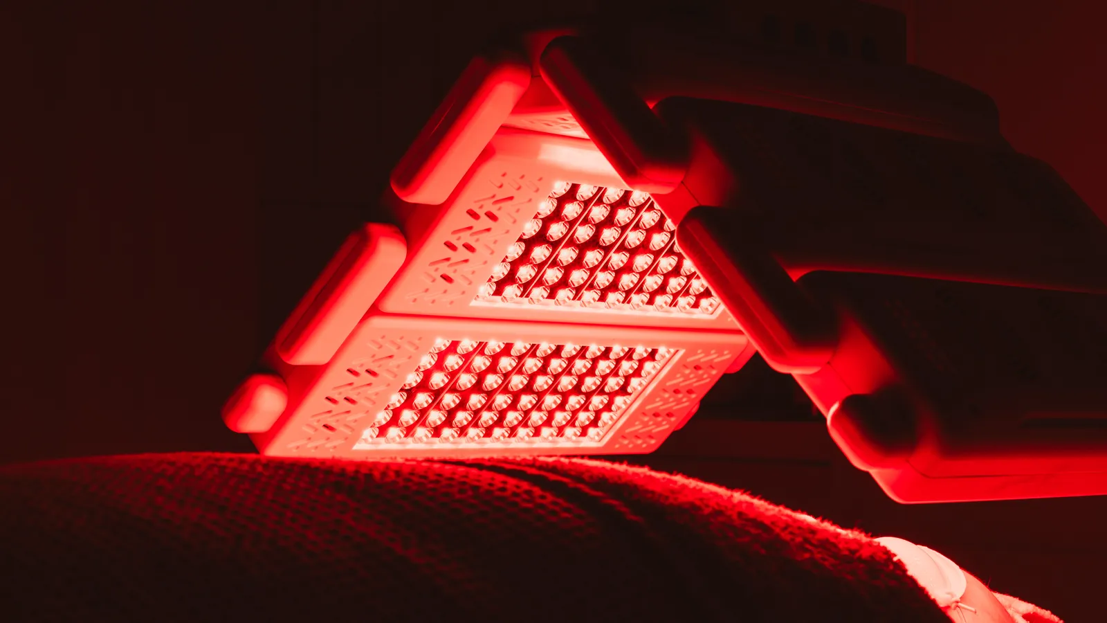 MitoGen red light therapy device at Davaar House